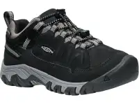 Keen TARGHEE IV LOW WP YOUTH black/steel grey