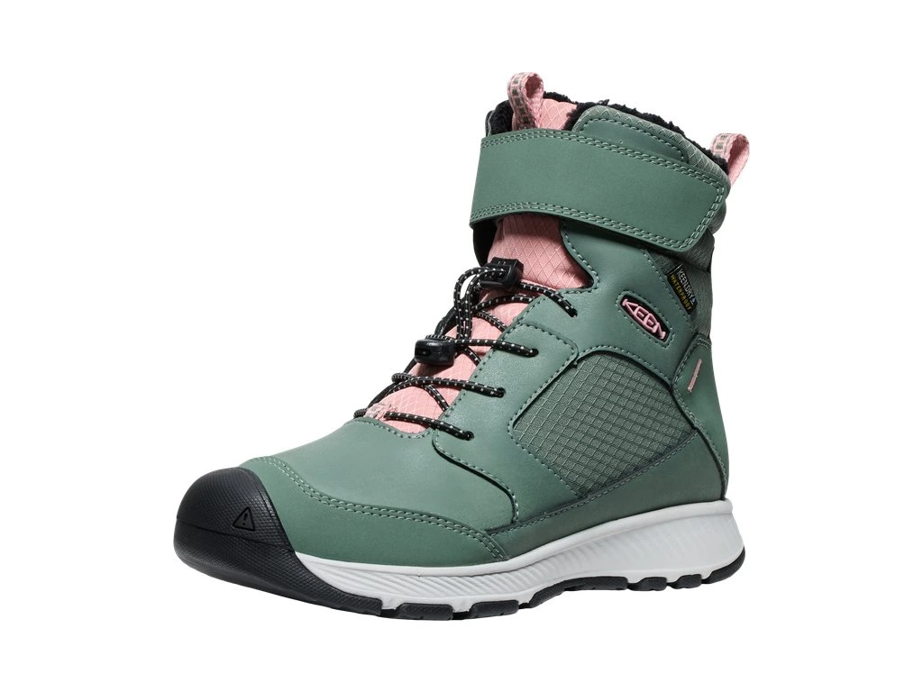 Keen SKUA WINTER WP YOUTH dark forest/rose elegance